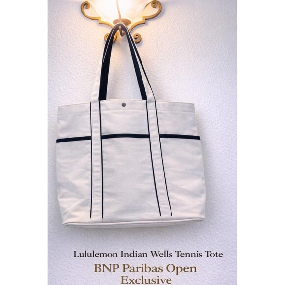 Lululemon Indian Wells Tennis Tote 20L BNP Paribas Open Exclusive Bag NEW - Picture 3 of 4